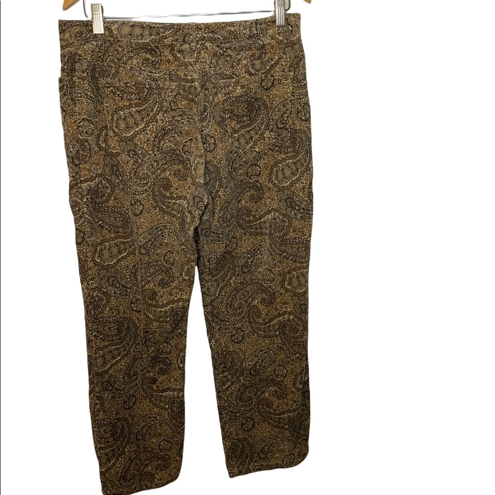 Ann Taylor Vintage Size 12 Petite Paisley Pants